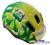 Kask rowerowy HAPPY DRAGON LED zielony S 48-52