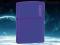 $$$ ZAPALNICZKA ZIPPO 237ZL PURPLE MATTE N LOGO $$