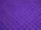 MINKY POLAR FIOLET patchwork craft F342