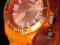 ZEGAREK SILIKONOWY OOZOO sportowy, fluo orange HIT