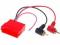 Adaptor gniazdo Mini iso-2 Wtyki Rca Audi/VW/Skoda