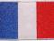 Francja - Naszywka Flaga Francji