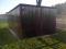 GARAŻ BLASZANY  3 x 5m  - AKRYL - BRĄZ -
