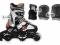 ROLLERBLADE ZESTAW ROLKI +OCHRANIACZE 33-36,5