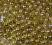KORALIKI dekoracyjne, ZŁOTE 3 mm, 10 gram