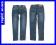 Klasyczne dziewczęce spodnie jeans 146/152