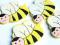 "JolaDecor"PSZCZÓŁKA,PSZCZÓŁKI 6 SZT