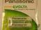 Akumulatorki AA Panasonic Evolta 2050mAh  1 sztuka