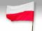 Flaga POLSKI 80 x 120 __________ POLSKA EURO 2012