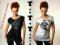 NEW sexi TUNIKA LUŻNY STYL z KORONKĄ 268#M/L