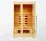 Sauna INFRARED 3L 3-osobowa 153X110CM