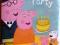 PEPPA PIG PARTY zestaw 8 ksiazek swinka NOWA *JB