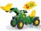 ROLLY TOYS Duży TRAKTOR JOHN DEERE z Łyżką *1749