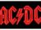 AC/DC Naszywka Naszywki Muzyka