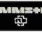 Rammstein Naszywka Naszywki Haft