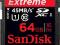 SanDisk Extreme HD Video SDXC class10 64GB 45MB/s