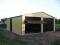 GARAŻ blaszany blaszak 6x5m DWUSPADOWY B. UCHYLNE