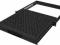 Półka 19" ruchoma 1U 650mm - grafit