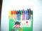 Kredki Chińskie Świecowe Końcówka PRL IDEALNY STAN