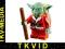 LEGO STAR WARS FIGURKA YODA SANTA CLAUS