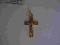 Krzyż złoty 585 z wizerunkiem Jezusa