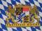 Flaga Bayern Freistaat  90 x150 cm Flagi Bawarska