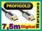 PROFIGOLD Kabel 7.5m HDMI 1.3b PROV1007 *W-WA*