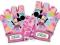 MINNIE MOUSE RĘKAWICZKI ROWEROWE ROWER DZIECIĘCE