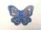 Naszywka aplikacja MOTYL   6x5cm