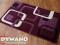 Dywan Rumba Fryz Aubergine 133x190 Ciemny Fiolet