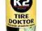 K2 Tire Doktor pompuje przebite opony dętka spray