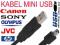 miniUSB KABEL CREATIVE DO LADOWANIA MP3/MP4 12cm