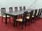 Zestaw Stół od 1,6 do 3,6m + 10 krzesel k13, raty