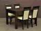 Zestaw Stół 120x80 + 2x35, 4 krzesła K1 Raty