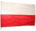 75 x 50 cm - FLAGA POLSKI POLSKA NA EURO 2012