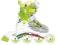 ROLKI SPOKEY SILVERADO JUNIOR ZIELONE 30-33
