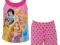 ** DISNEY EXCL. bluzka spodenki PRINCESS 122 - 128