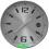 Zegar wiszący JVD HC 01.3 stalowy