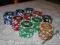 ŻETONY POKER 100SZT 14g PIATNIK LUZEM OKAZJA !!!!!