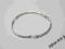 Srebrna bransoletka z 3 rurek !!!
