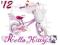 New 2012 Oryginalny ROWEREK Hello Kitty Shiny 12''