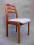 DYRLUND, DANISH DESIGN, TEAK, 4szt,  design 70/80