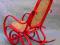 RED ROCKING CHAIR, CASALA/ MANN- bujak - 50/60