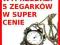 1500 Zestaw pięciu zegarków! WYPRZEDAŻ!