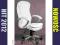 HIT KRZESŁO EKSKLUZYWNY FOTEL BIUROWY BIAŁY TANIO