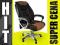NOWY FOTEL  KRZESŁO  DO BIURA TANIO FV CZARNY-BRĄZ