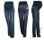 63 NOWY MODEL jeansy ciążowe denim XS-4XL tu: XL