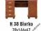 Biurko HAMMER H-38 FORNIR / DREWNO - POD WYMIAR