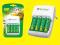ŁADOWARKA GP RECYKO+ 4 AKUMULATORKI HR6 2050 mAh