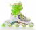 Nowe Rolki Action Kiddy Green reg. 30-33 ABEC 5